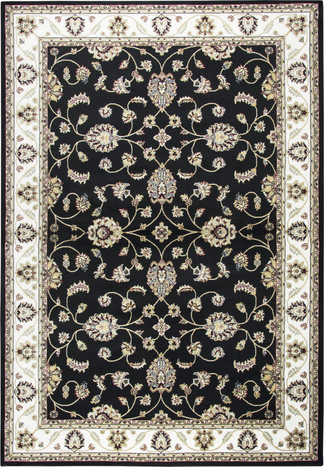 Rizzy Zenith ZH7115 Black Area Rug main image