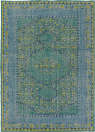 Surya Zahra ZHA-4000 Teal Hand Knotted Area Rug 8' X 11'