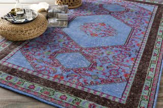 Surya Zahra ZHA-4002 Cobalt Hand Knotted Area Rug 