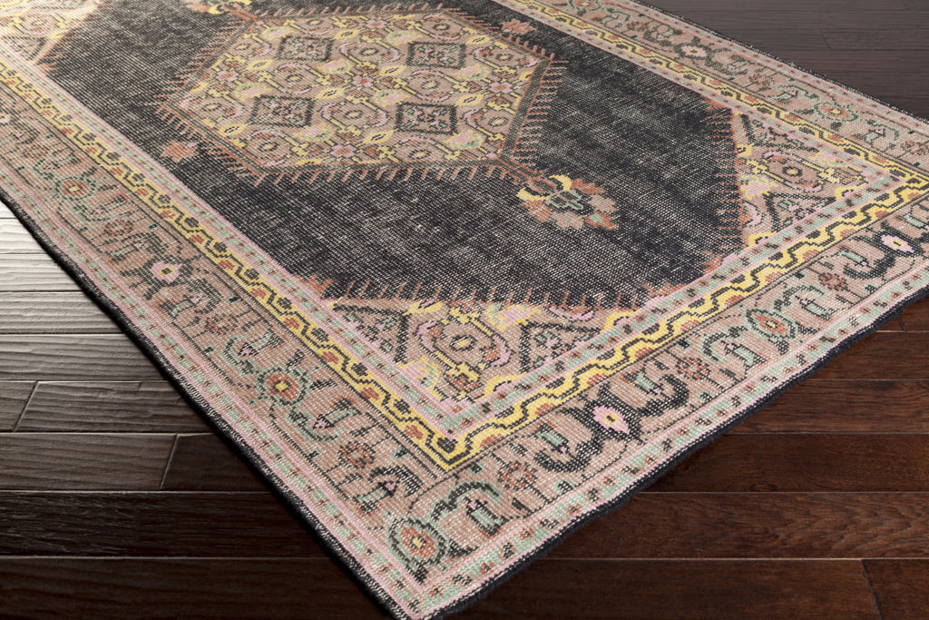 Surya Zahra ZHA-4004 Area Rug Corner Shot Feature