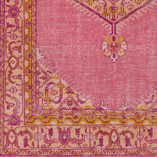 Surya Zahra ZHA-4005 Hot Pink Hand Knotted Area Rug Sample Swatch