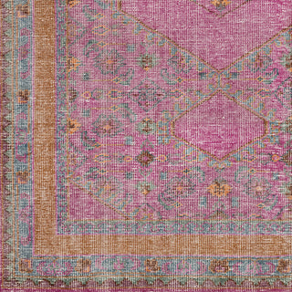 Surya Zahra ZHA-4008 Magenta Hand Knotted Area Rug Sample Swatch