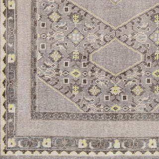 Surya Zahra ZHA-4009 Charcoal Hand Knotted Area Rug Sample Swatch