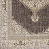 Surya Zahra ZHA-4011 Taupe Hand Knotted Area Rug Sample Swatch