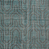Surya Zahra ZHA-4021 Teal Hand Knotted Area Rug Sample Swatch