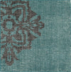 Surya Zahra ZHA-4026 Teal Hand Knotted Area Rug 16'' Sample Swatch