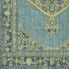 Surya Zahra ZHA-4027 Teal Hand Knotted Area Rug Sample Swatch