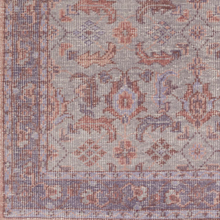 Surya Zahra ZHA-4039 Medium Gray Hand Knotted Area Rug Sample Swatch