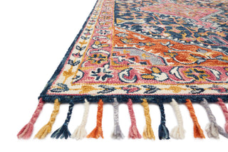 Loloi Zharah ZR-01 Navy/Multi Area Rug Corner Featured