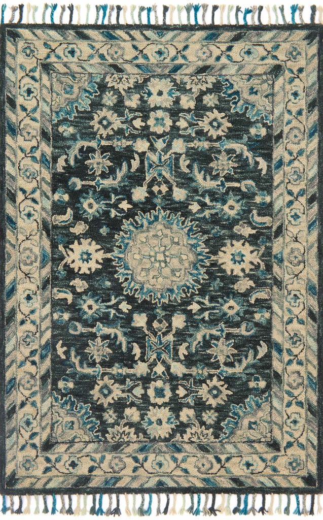 Loloi Zharah ZR-02 Teal/Grey Area Rug main image