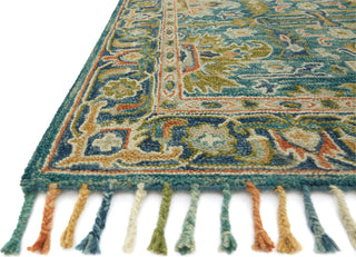 Loloi Zharah ZR-12 Blue/Navy Area Rug Corner 