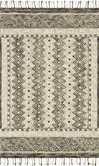 Loloi Zharah ZR-14 Charcoal/Taupe Area Rug main image