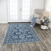 Rizzy Zingaro ZI017B Blue Area Rug  Feature