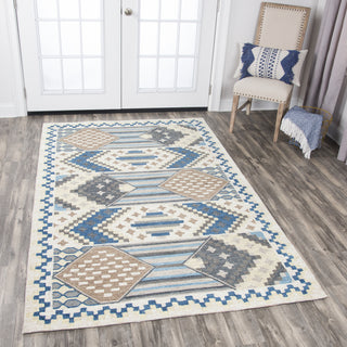 Rizzy Zingaro ZI025B Blue Area Rug  Feature