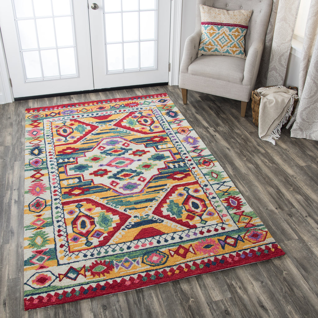 Rizzy Zingaro ZI830A Natural Area Rug  Feature