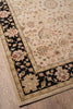 Momeni Ziegler ZE-01 Black Area Rug Corner Shot Feature