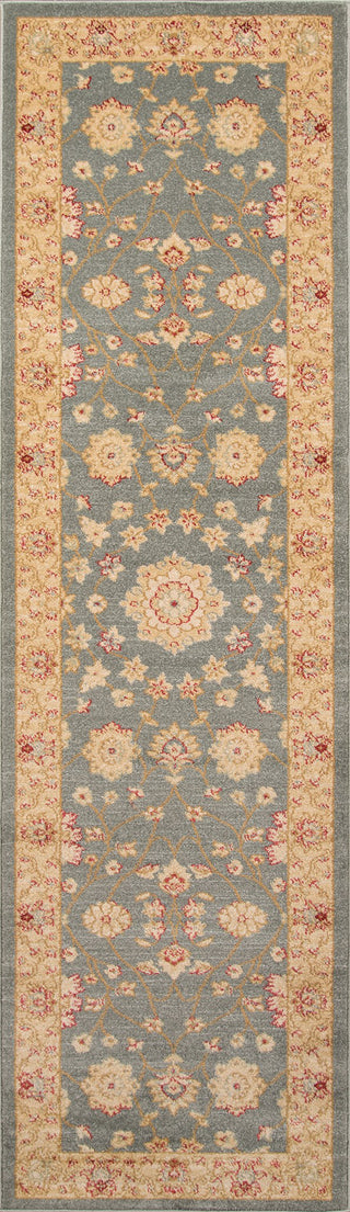 Momeni Ziegler ZE-01 Blue Area Rug Runner