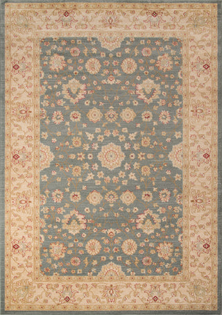 Momeni Ziegler ZE-01 Blue Area Rug main image