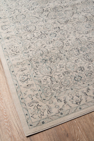 Momeni Ziegler ZE-02 Ivory Area Rug Corner Shot Feature