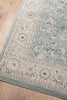 Momeni Ziegler ZE-03 Blue Area Rug Corner Shot Feature