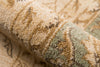 Momeni Ziegler ZE-04 Green Area Rug Detail Shot