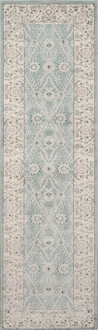 Momeni Ziegler ZE-08 Blue Area Rug Runner