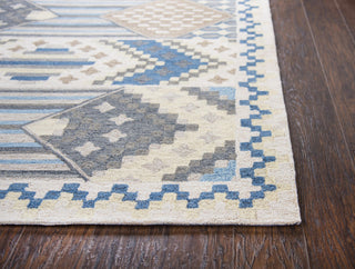 Rizzy Zingaro ZI025B Blue Area Rug Detail Image