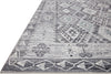 Loloi II Zion ZIO-03 Charcoal/Slate Area Rug Corner