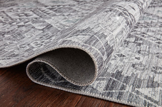 Loloi II Zion ZIO-03 Charcoal/Slate Area Rug Rolled