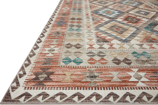 Loloi II Zion ZIO-04 Ivory/Multi Area Rug Corner