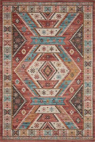 Loloi II Zion ZIO-05 Red/Multi Area Rug Main Image