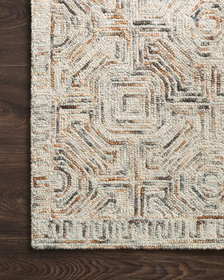 Loloi II Ziva ZV-02 Multi Area Rug Corner On Wood