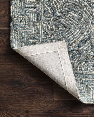 Loloi II Ziva ZV-04 Denim Area Rug Backing