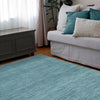 Dalyn Zion ZN1 Teal Area Rug Lifestyle Image Feature