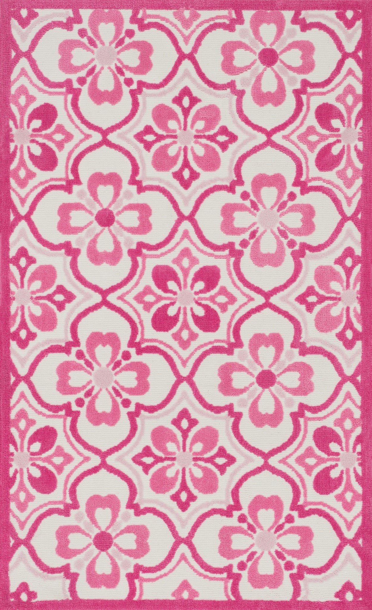 Loloi Zoey HZO01 Pink Area Rug main image