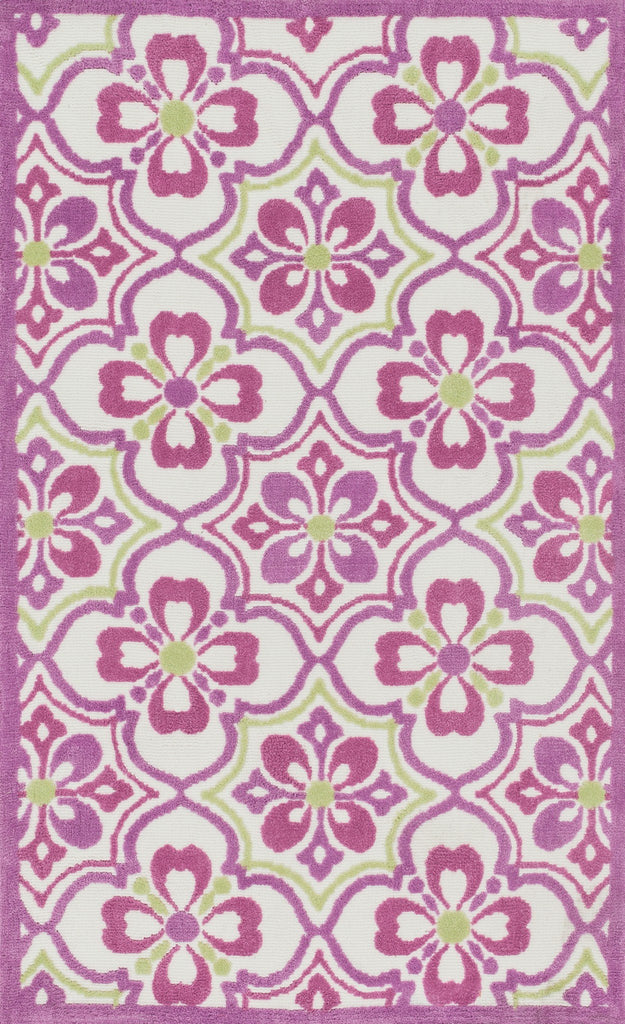 Loloi Zoey HZO01 Purple / Green Area Rug main image