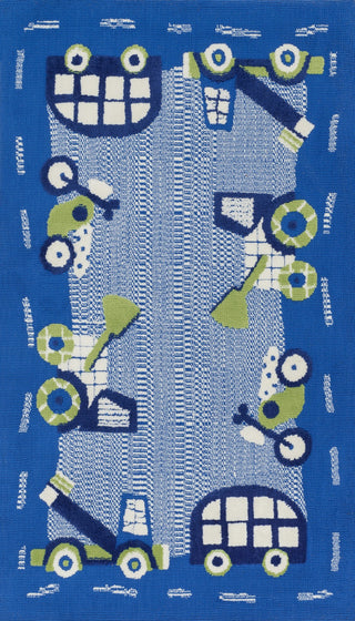 Loloi Zoey HZO02 Blue / Green Area Rug main image