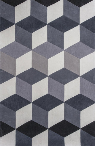 KAS Zolo 3906 Grey Kaleidoscope Area Rug main image