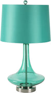 Surya Zoey ZOLP-005 Teal Lamp Table Lamp