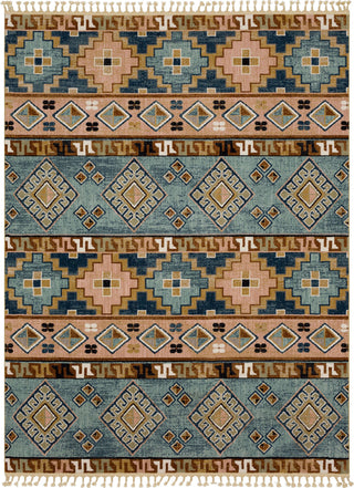 Karastan Rendition Zula Robin's Egg Blue Area Rug by Stacy Garcia Main Image