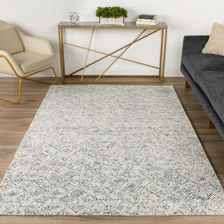 Dalyn Zoe ZZ1 Charcoal Area Rug Room Scene Featured