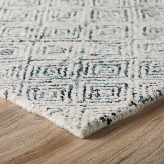 Dalyn Zoe ZZ1 Charcoal Area Rug Corner