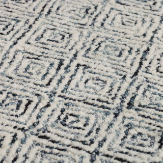 Dalyn Zoe ZZ1 Charcoal Area Rug Close Up 