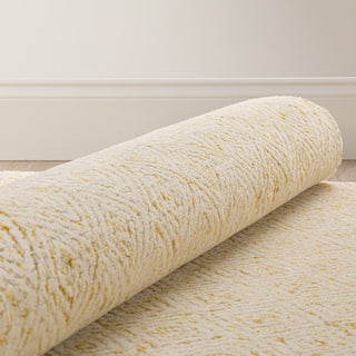 Dalyn Zoe ZZ1 Gold Area Rug Rolled 