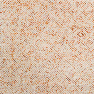 Dalyn Zoe ZZ1 Orange Area Rug Close Up 