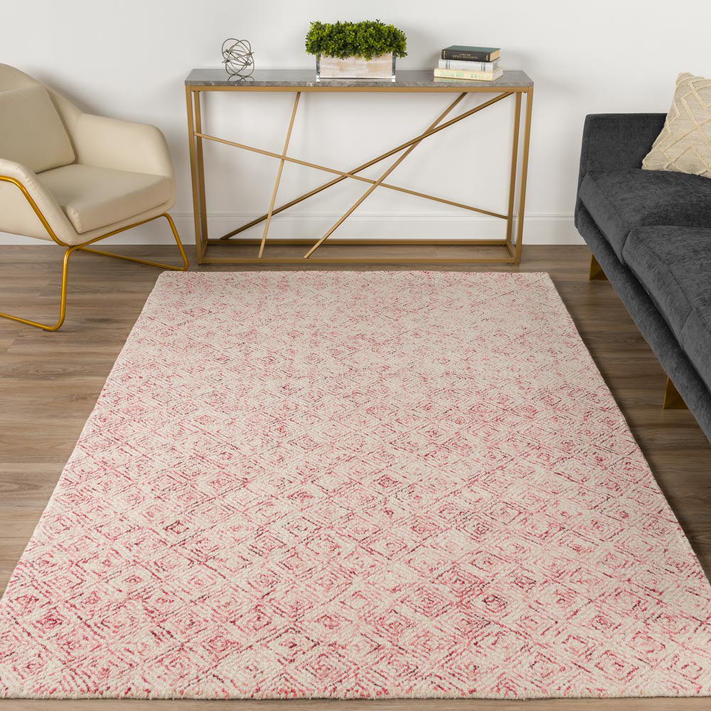 Dalyn Zoe ZZ1 Punch Area Rug Room Scene Featured