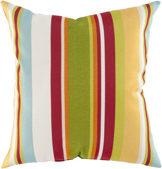 Surya Storm Multi-Dimensional Stripe Cover ZZ-418 Pillow 18 X 18 X 4 Poly filled