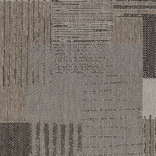 Surya Zanzibar ZZB-1015 Charcoal Machine Woven Area Rug Sample Swatch