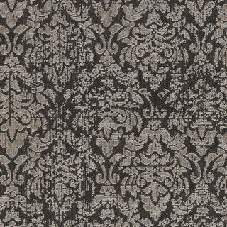 Surya Zanzibar ZZB-1021 Charcoal Machine Woven Area Rug Sample Swatch