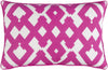 Surya Large Zig Zag ZZG001 Pillow by Florence Broadhurst 13 X 20 X 4 Down filled